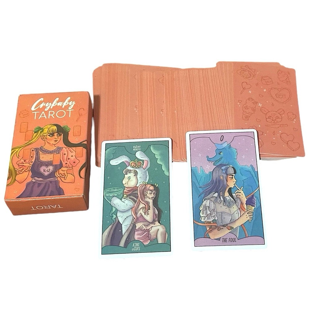Crybaby Tarot Deck - Pink Melanie‎ Martinez Tarot Cards Collectible - Pink Tarot